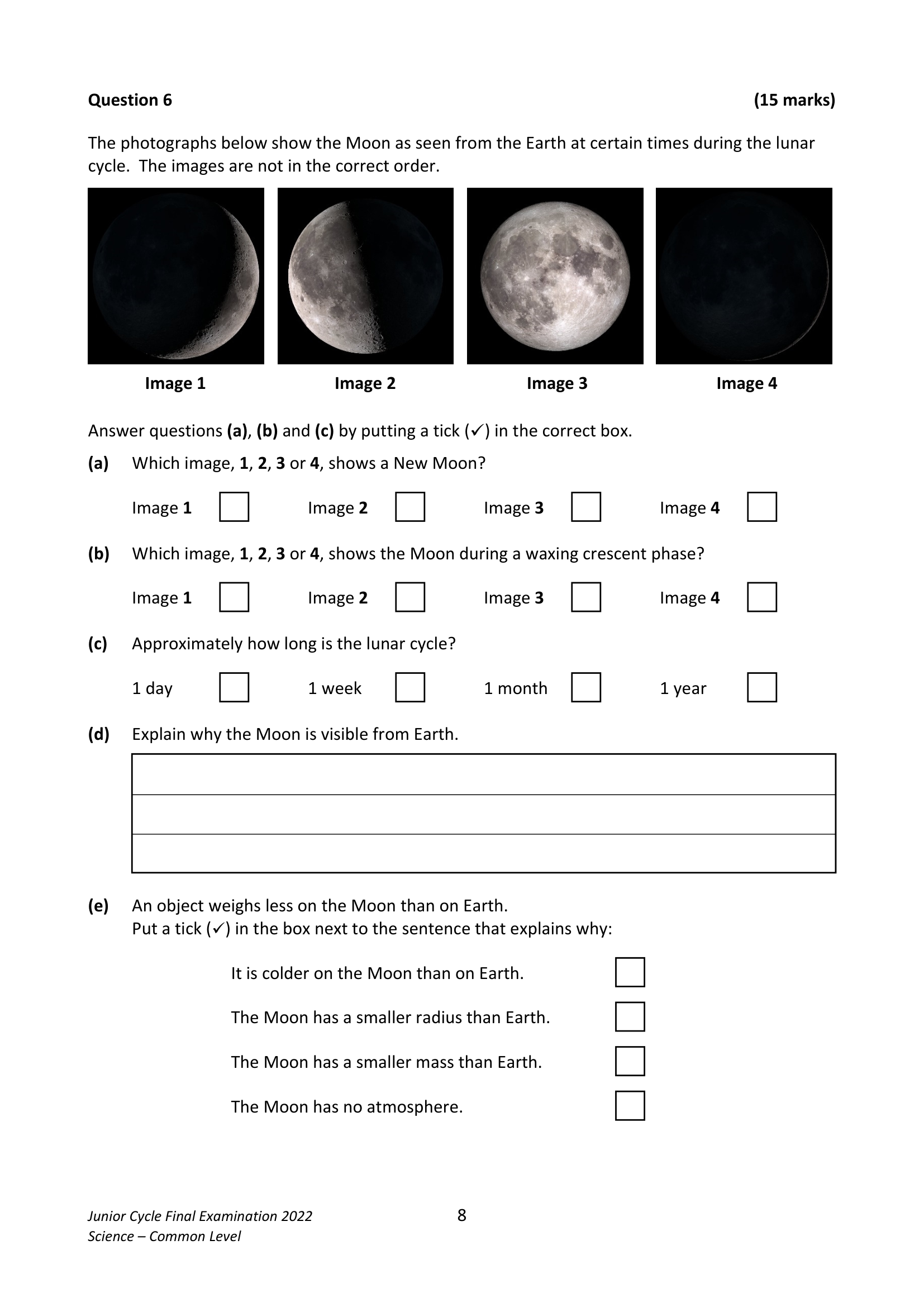 2022 Q6 question