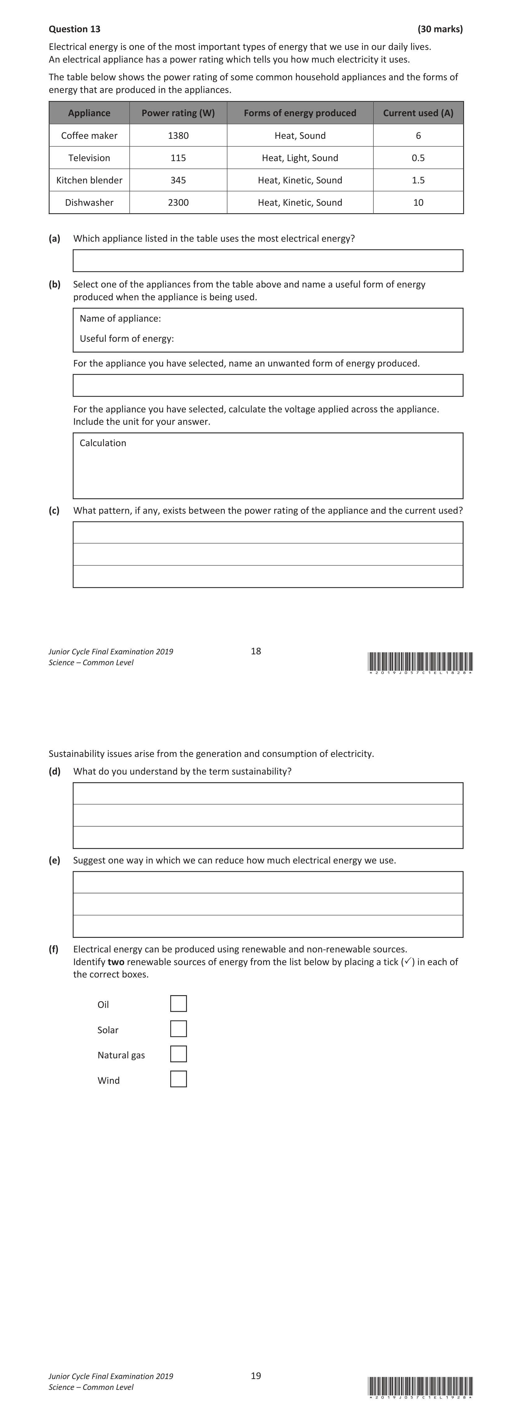2019 Q13 question