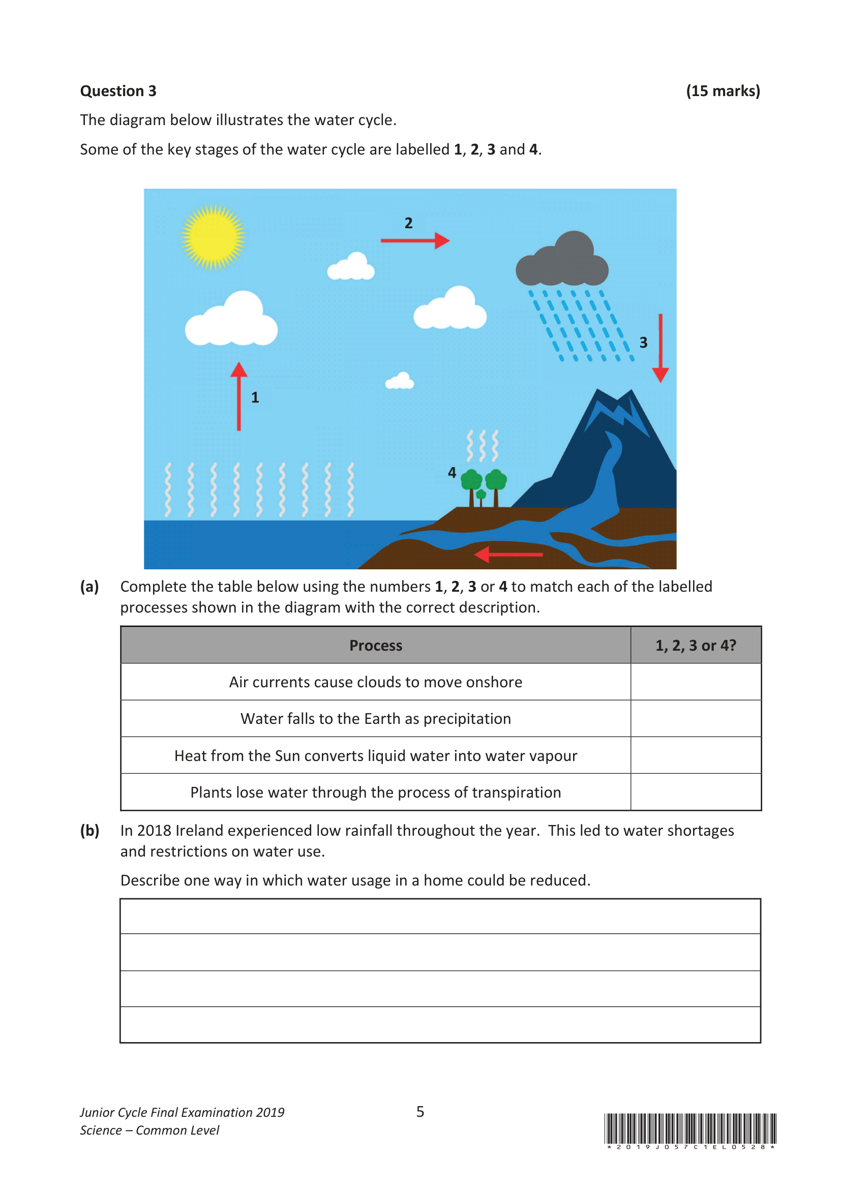 2019 Q3 question